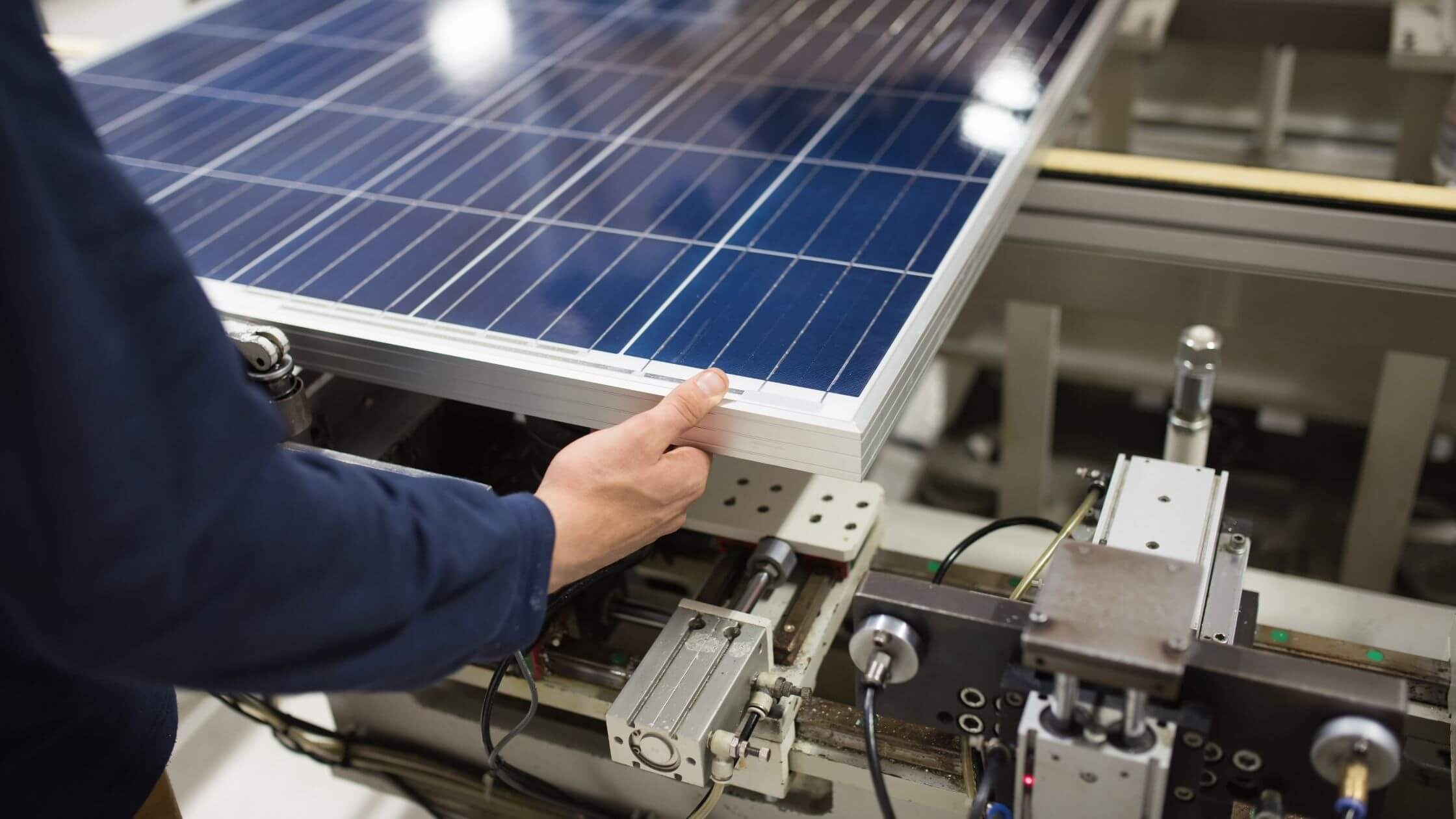 Napelempanel előállítás