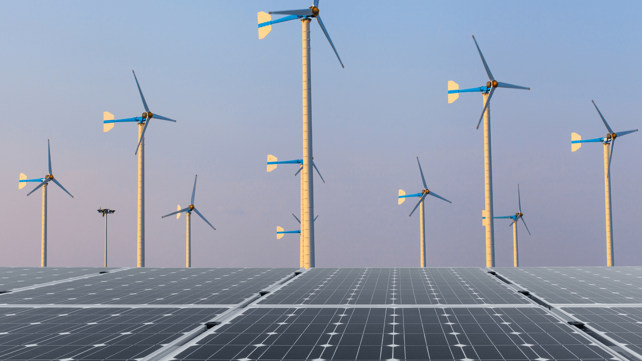 napelem és szélenergia