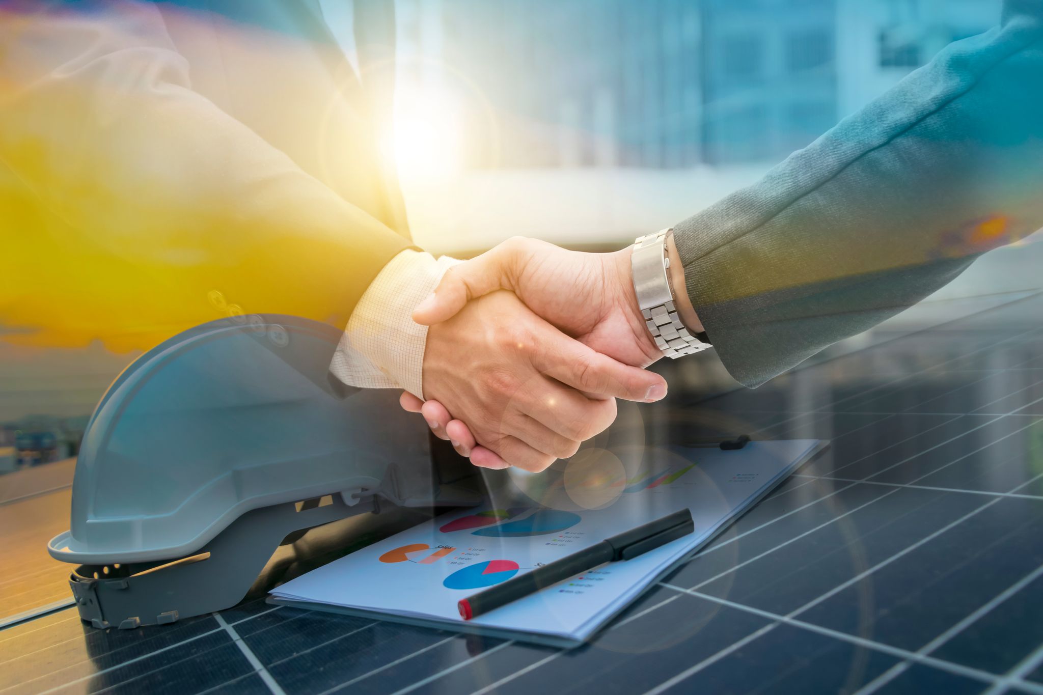 Céges napelemrendszer kiépítése